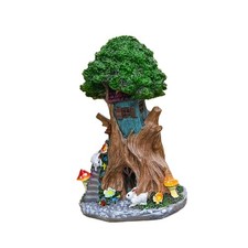 Statua della casa sull'albero