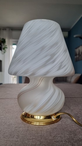 Lampada fungo vetro di - lampada,