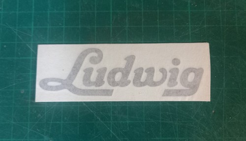 Logo ludwig nero - ludwig, (piccolo),