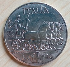 Italia - Lire 20  1936