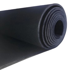 Tappeto in Gomma a Rotolo - 1 cm | Pavimento per Palestra | Donatif