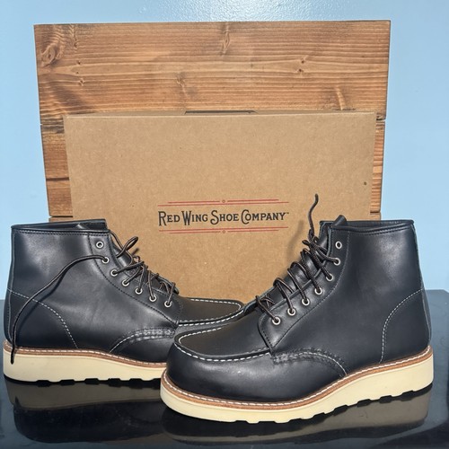 Red wing 3373 mocassino - red,