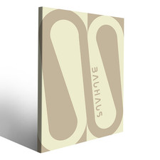 Quadro beidge sfondo Bauhaus