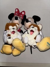 Peluche Minnie & Topolino con