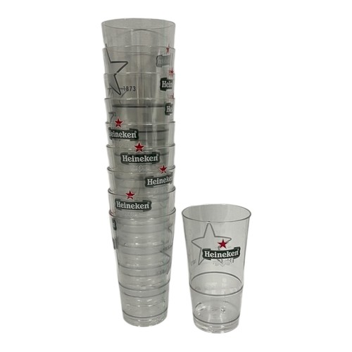 Heineken half pint plastic - pint,