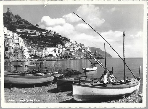 Amalfi from port untraveled - port,
