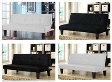 DIVANO LETTO 3 POSTI RECLINABILE SALOTTO CASA  - UFFICIO - SPESSORATO NUOVO ITA