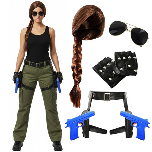 Costume esploratore tomba - esploratore,