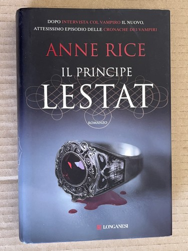 Anne rice principe lestat - anne,