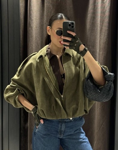 Zara giacca bomber - bomber, effetto