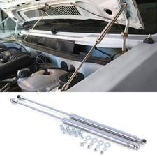 Coppia ammortizzatori sollevatori cofano cromati per Vw Golf 1 Berlina Cabrio 74-93