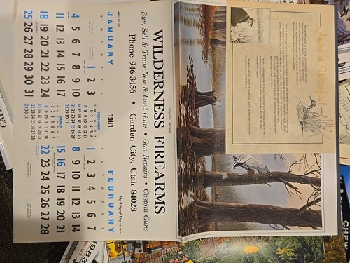 Calendario vintage american - calendario,