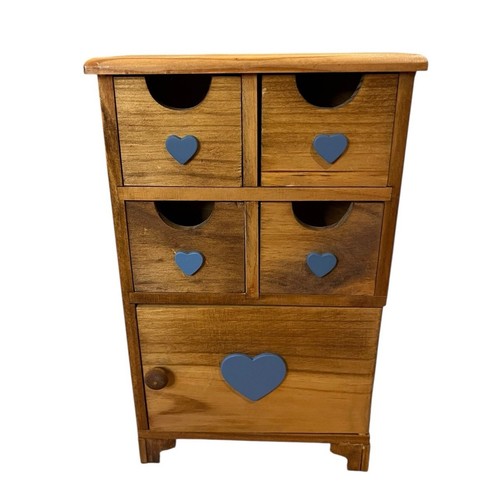 Mini armadio legno blu - armadio, in