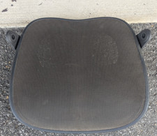 Herman Miller Mirra 1 Sedia Pan Fondo Marrone Rete Grigio Bordo Supporto Cosce