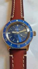 OROLOGIO CUSTOM VOSTOK AMPHIBIAN 100XXX CASSA 43 MECCANICO AUTOMATICO BLU BLUE @