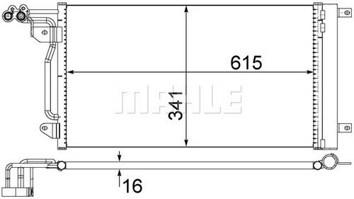Mahle 566 000s - ac,