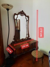 Specchio con petineuse in