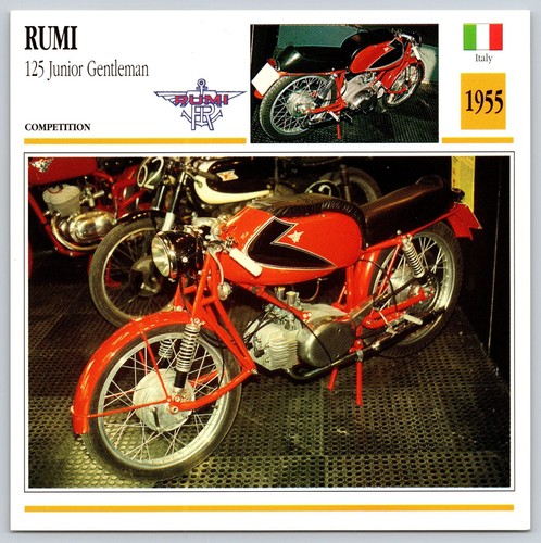 Scheda moto rumi 125 junior - scheda,