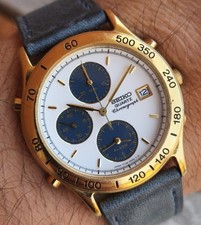 Orologio Seiko Chrono 7T32-6C5A Vintage Quartz