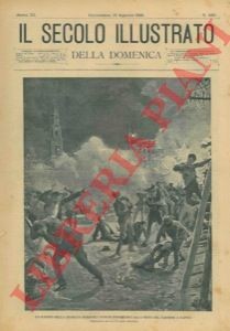 Scoppia una granata durante - una,