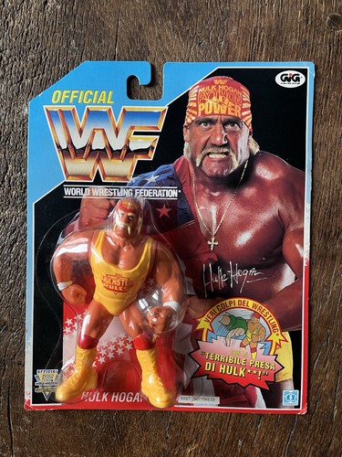 Wwf hasbro moc hulk hogan - wwf,