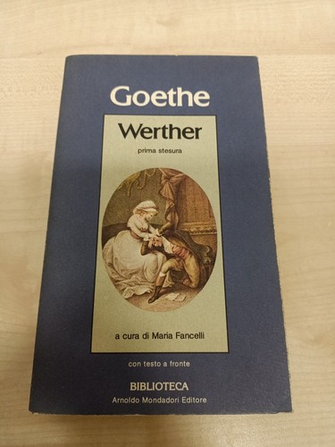 Libro werther prima stesura - prima,