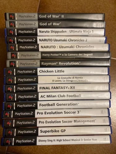 Lotto giochi ps2 usati - ,