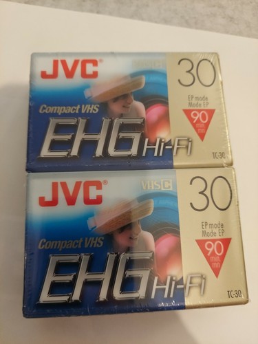 Jvc compact vhs pack - jvc,