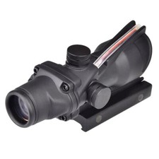 ACOG Red Dot Con Fibra Ottica Passiva 4x32 nero ShockProof FogProof AIM-O