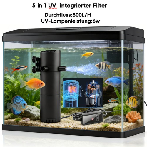 Filtro interno in1 acquario - 5,
