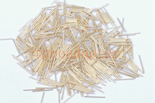 100 pezzi perni tubo - , placcati