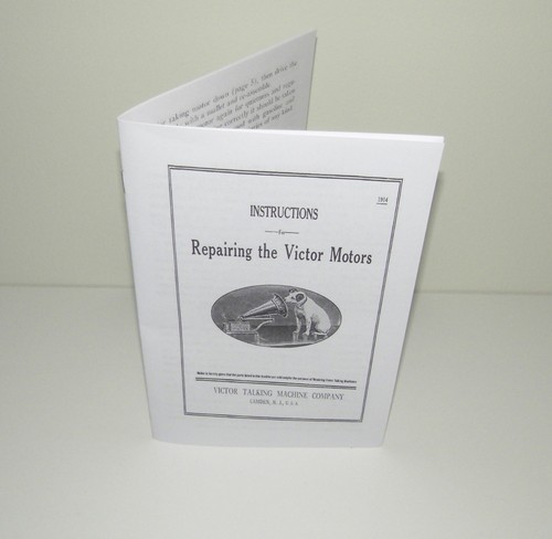 Repairing victor victrola - repairing,