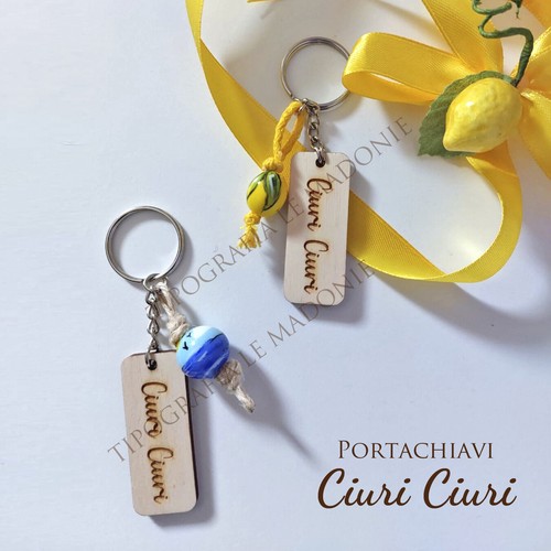 Portachiave siciliano ciuri - portachiave,