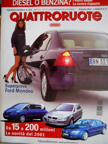 Quattroruote 543 2001 prova - 543,