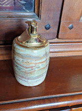 Accendino da tavolo in onice