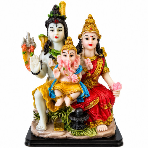 Statua shiv parivar cm - statua,