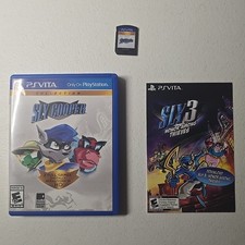 Collezione Sly Cooper (Sony PlayStation Vita, 2014) con inserto