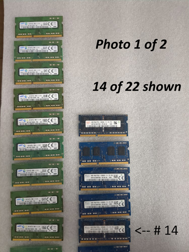 Lotto moduli laptop ddr3 - 22,