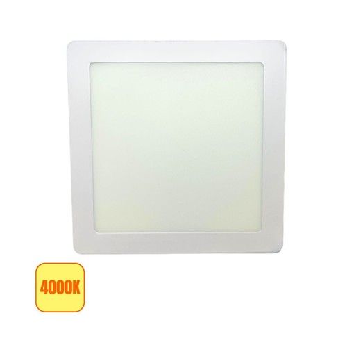 Plafoniera led 14w - led, quadrata