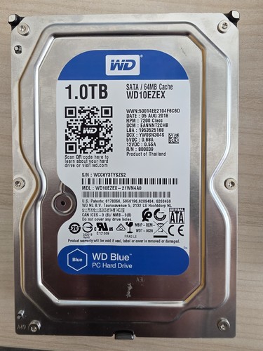 Hard disk blue 1tb 7200 - blue,