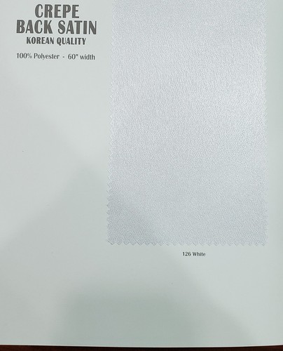 Tessuto sposa raso con - in,