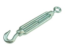 Tendicavo M5 - M24 Arridatoio Tendifili Zincato Occhiello + Gancio MP6308