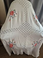 Tovaglia grande fatta a mano e