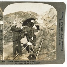 Rapina treno pistola