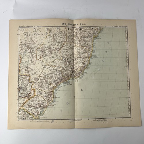 Stieler hand atlas - hand-atlas, sud