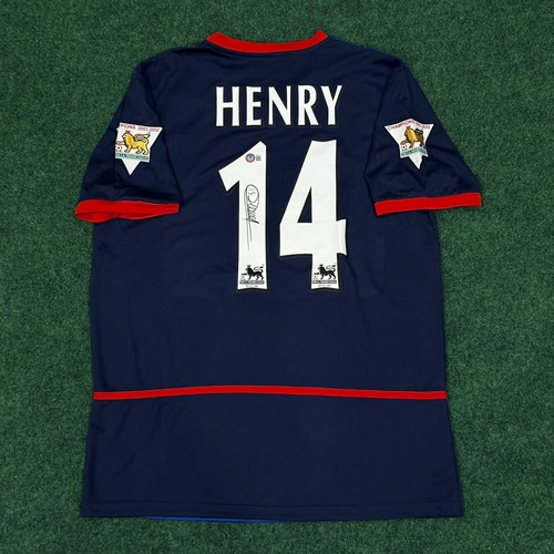 Maglia arsenal firmata thierry - maglia,