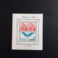 SVIZZERA 1938/ FOGLIETTO -