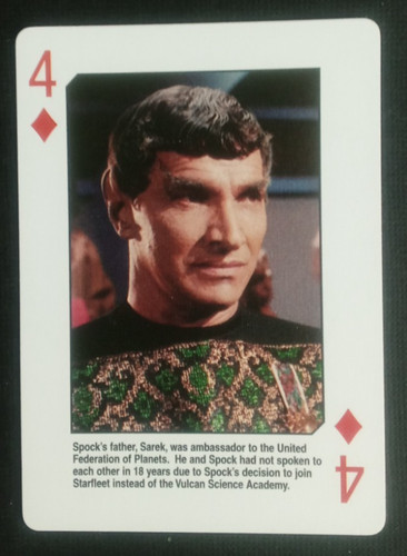 Carta gioco star trek la - gioco,