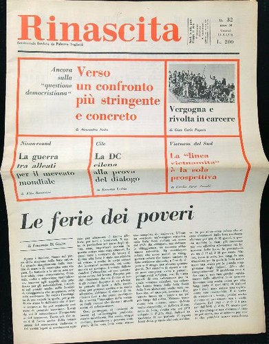 Rinascita 1973 - rinascita, aa.vv.