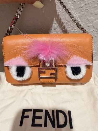 Fendi monsters baguette mini - baguette,